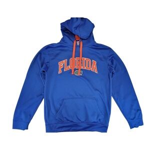 Mens Section 101 Majestic Florida Gators Royal Blue Pullover Hoodie‎ Small